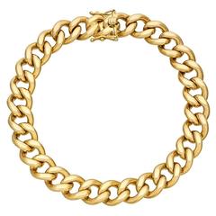Tiffany & Co. ​Gold Curb-Link Bracelet