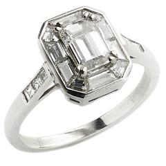 .72 Carat Diamond Platinum Ring 6