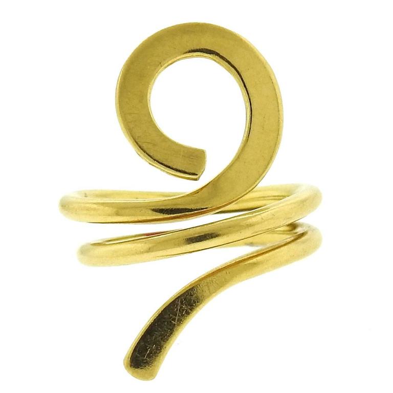 Cartier Dinh Van Gold Ring at 1stDibs