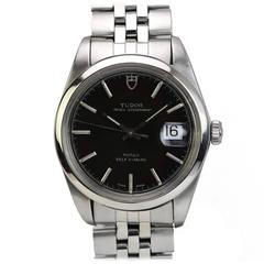 Tudor Stainless Steel Prince Oyster Date Automatic Wristwatch Ref 74100