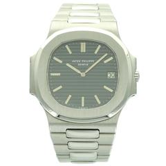 Patek Philippe Stainless Steel Nautilus Wristwatch Ref 3700