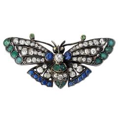 Antique Butterfly Brooch