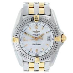 Breitling Ladies Yellow Gold Stainless Steel Callistino Quartz Wristwatch