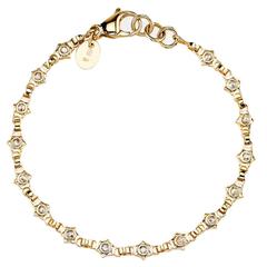 Diamond Gold Star Bracelet 6
