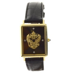 Franklin Mint Commemorative or 18 karat Yellow Gold or Men's Wrist Watch