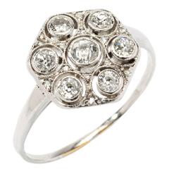 1920s Diamond Gold Ring 8