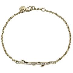 Shaun Leane Diamond Gold Vermeil Cherry Branch Bracelet