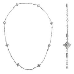 Diamond Long Chain Necklace