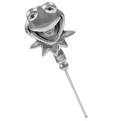 Vintage Kermit the Frog Sterling Stickpin