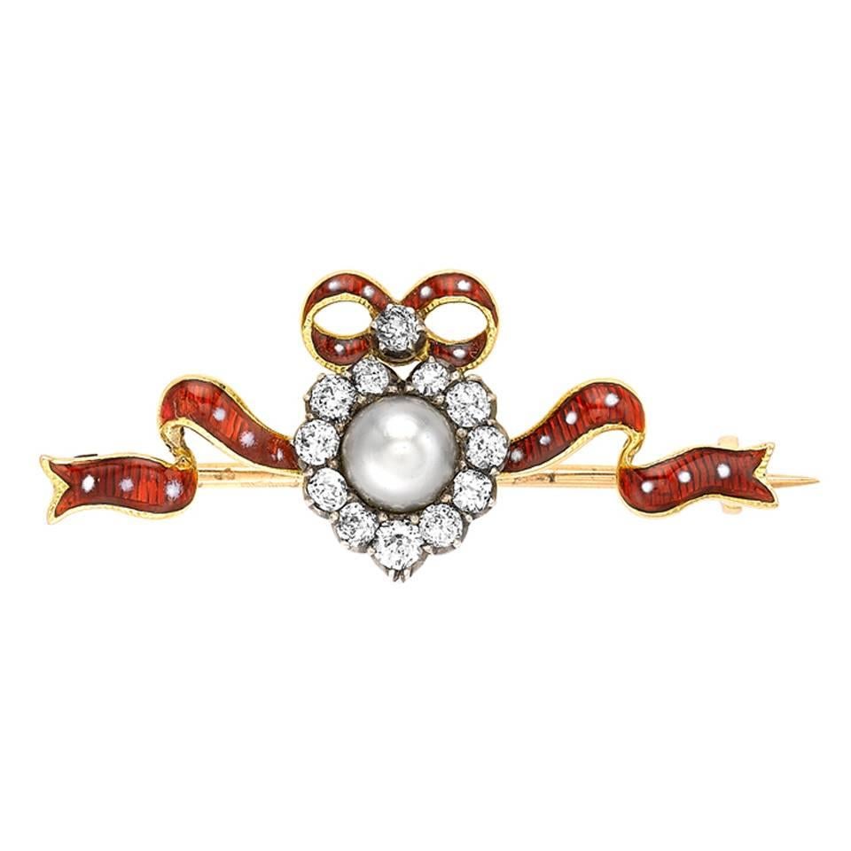 Victorian sweetheart brooch For Sale