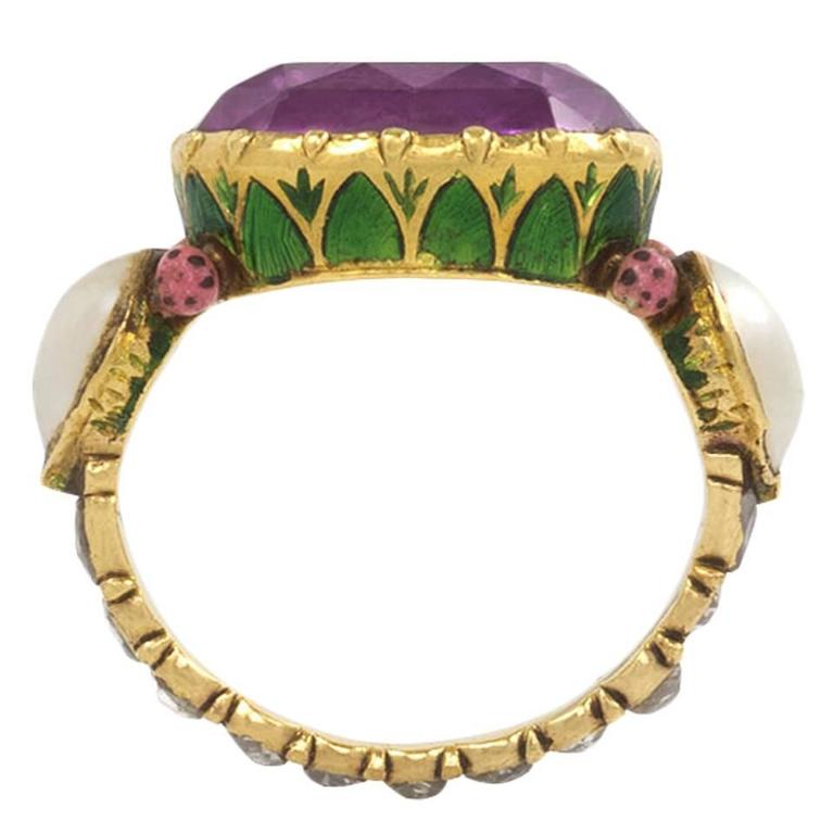 Indian Gold Navaratna Ring (Anguthi) India circa 1850 Gold, Semi-Precious  Stones | Antique jewelry indian, Gold ring designs, Gold jewelry fashion