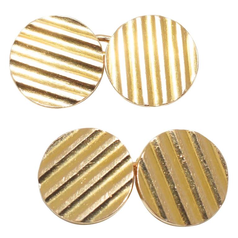 Gold Cufflinks For Sale