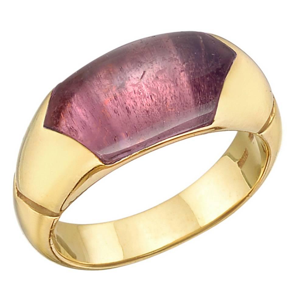 Bulgari ​Pink Sapphire Gold Dress Ring