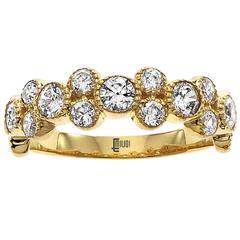 Diamond Gold Wedding Band Ring