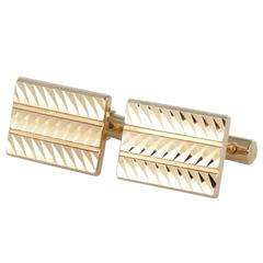 1960s French Gold Cufflinks