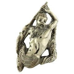 Buccellati Large Silver Poseidon Ring 4