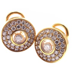 Orecchini Chopard Happy Diamond in oro