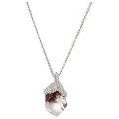 Milena Kovanovic Garden Quartz Crystal Silver Necklace
