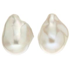 Baroque Freshwater Pearl Clip-on Earrings 5