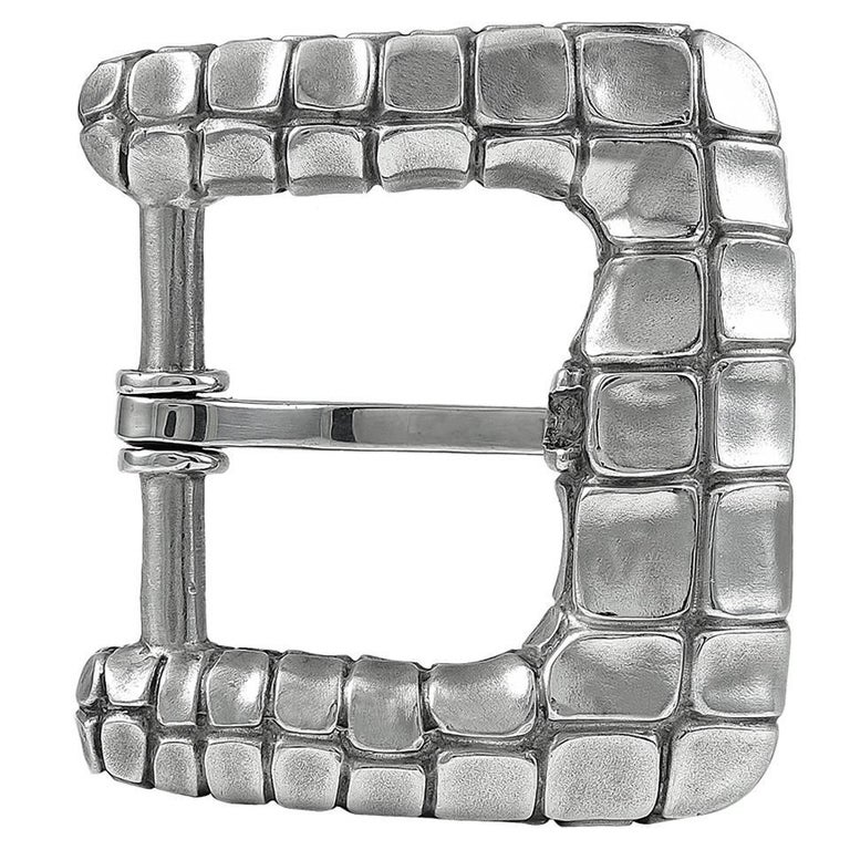 Lowest !!! Angela Cummings Sterling Belt Buckle and Belt Angela Cummings Sterling Vintage Belt Buckle | The Best  main image 3