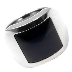 Bague en or Cartier Santos Dumont Oeil de faucon