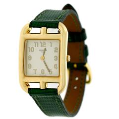 Hermes Ladies Yellow Gold Cape Cod Wristwatch
