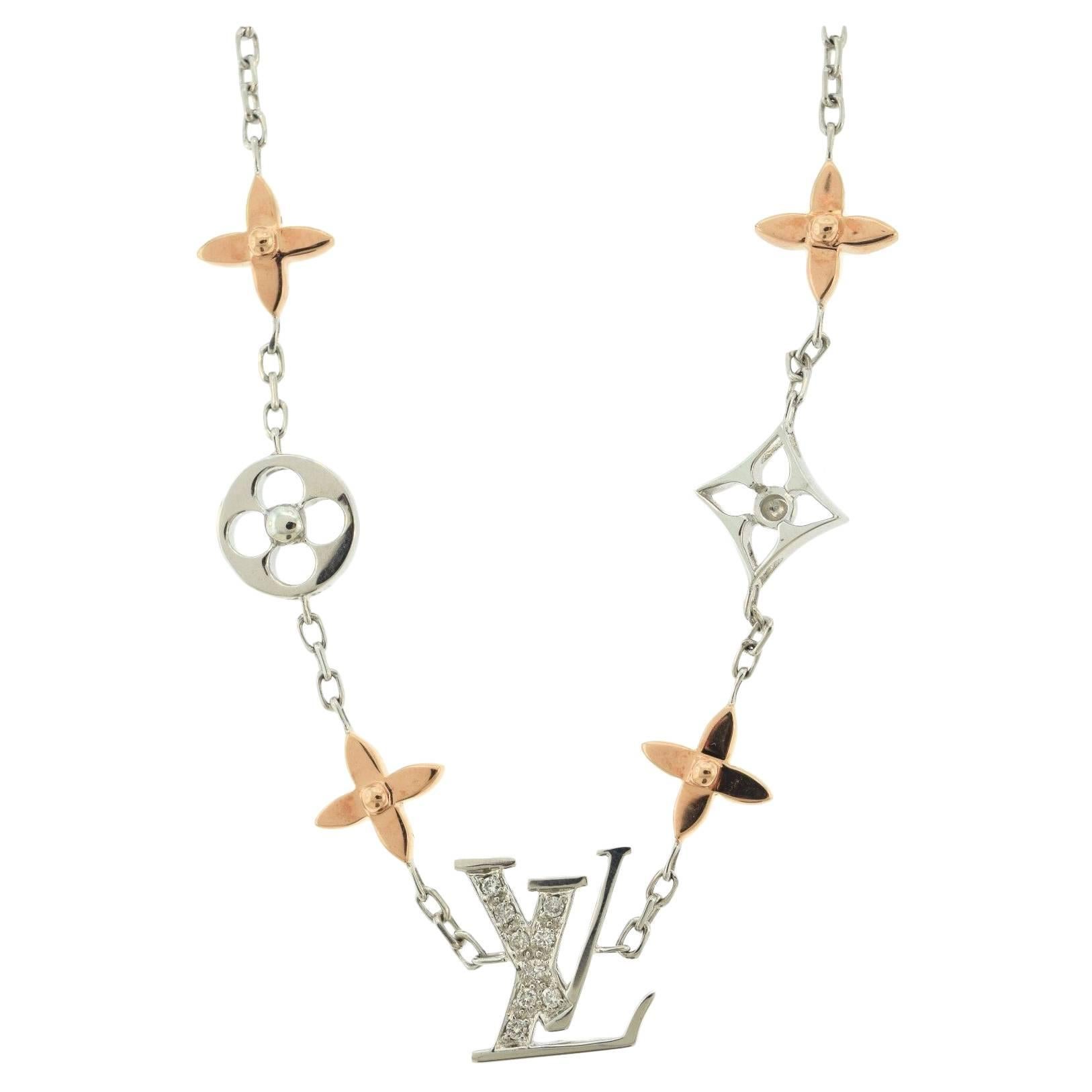 Louis Vuitton Idylle Blossom Twist Bracelet GOLD - LVLENKA Luxury