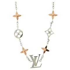 Louis Vuitton First Generation Idylle Blossom Diamond Gold Monogram Bracelet