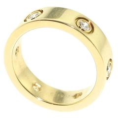 Cartier Diamond Gold LOVE Band Ring