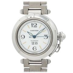 Cartier Stainless Steel Pasha C “Big Date” Automatic Wristwatch