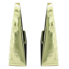 Michael Sugarman Half-Hoop Gold Earrings