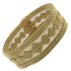 Antique Golden Ribbon Bracelet 5