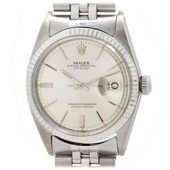 Rolex Stainless Steel Datejust Automatic Wristwatch Ref 1601 1966 4