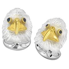 Deakin & Francis Bald Eagle Cufflinks 10