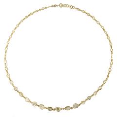 Jona Diamond Gold Necklace