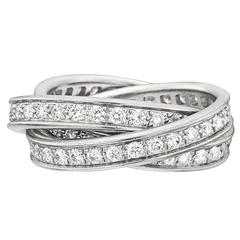 Cartier Diamant Gold Trinity Ring