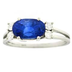 Superb Carl Bucherer Sapphire and Diamond Ring