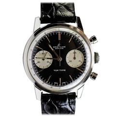 Heuer Stainless Steel Carrera Chronograph Wristwatch at 1stdibs