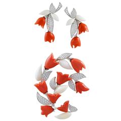 Van Cleef & Arpels Coral Diamond Gold Suite 11