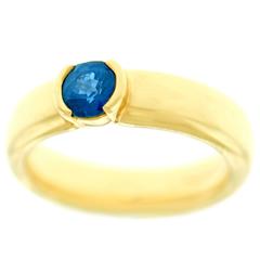 Tiffany & Co. Sapphire and Gold Ring