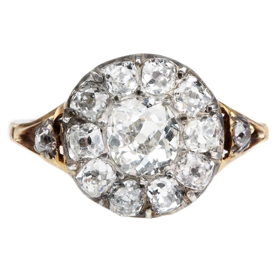Mid 19th Century Diamond Ring
