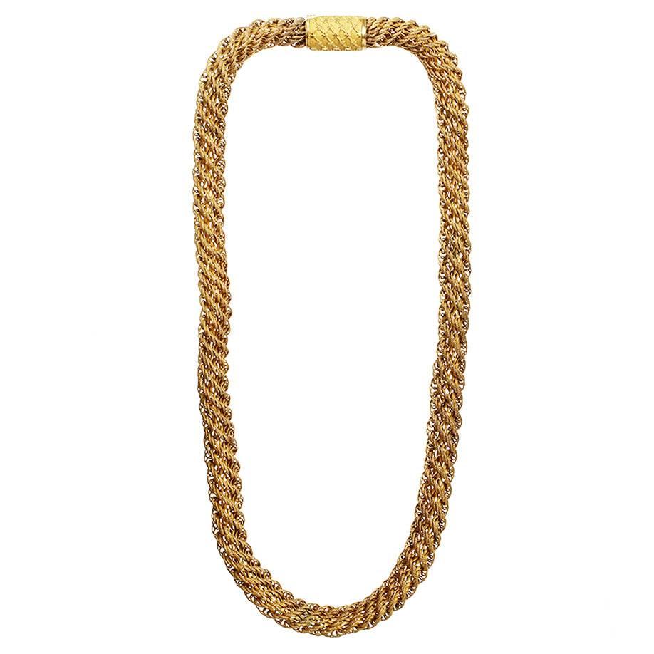 Georgian Era Pinchbeck Necklace For Sale