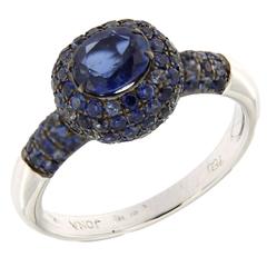 Jona Sapphire Gold Ring