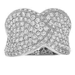 Diamond Gold Cluster Ring 10