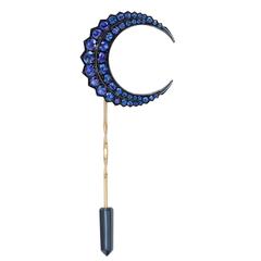 Ana De Costa for Rolls-Royce Gold Sapphire Moon Pin 7