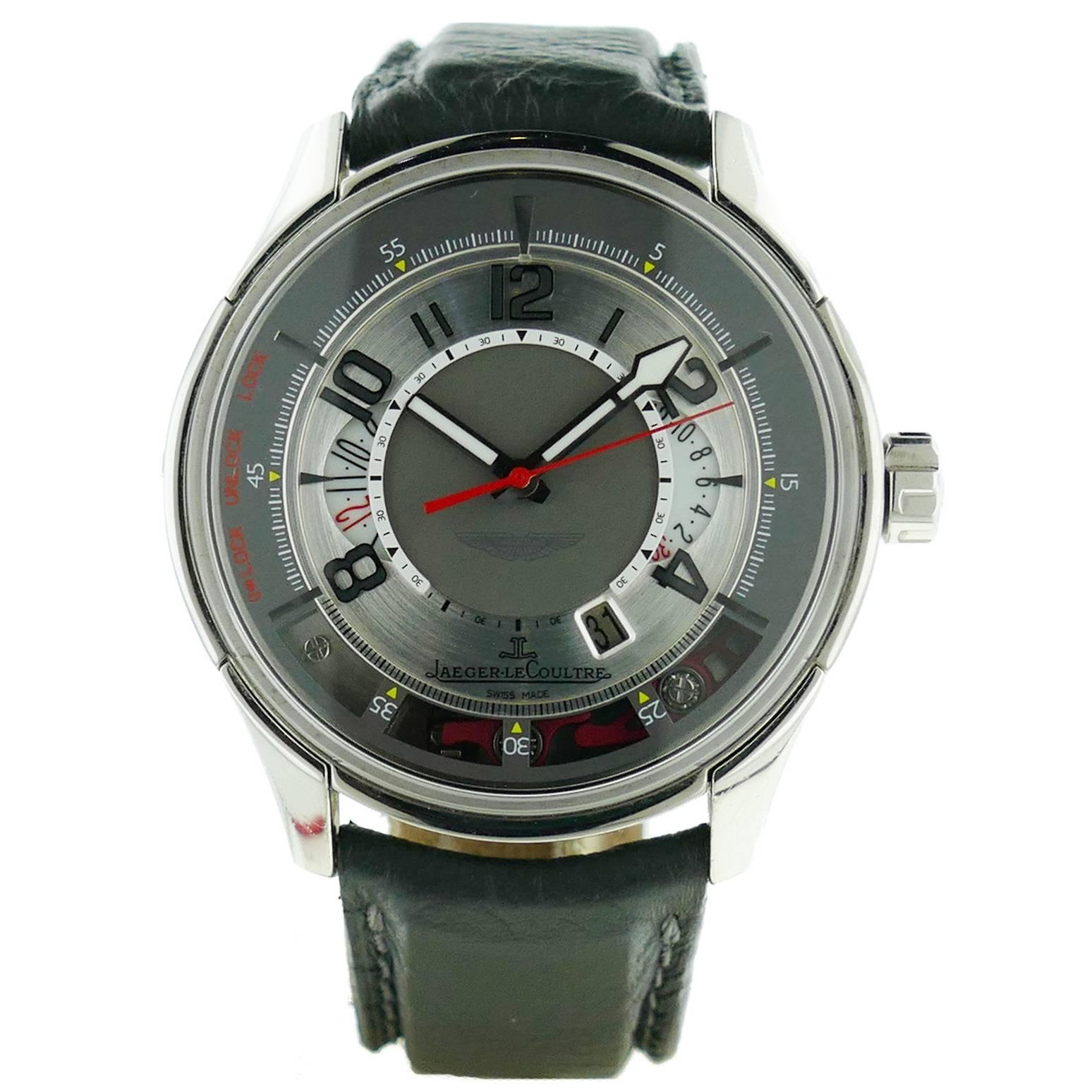 Jaeger LeCoultre Amvox 2 Chronograph Platinum Limited Edition Watch For Sale