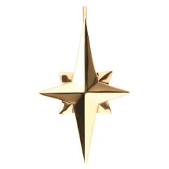 18ct Yellow Gold Vermeil and Sterling Silver Star Charm 5