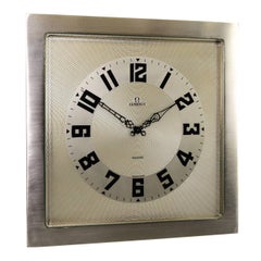 Omega Desk Clock - 9 For Sale on 1stDibs  vintage omega wall clock, omega  rocket line, omega wallclock