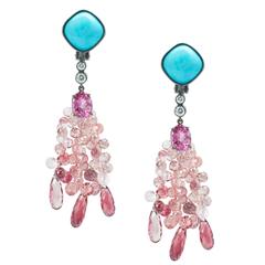 Contemporary Ganazelle Earings "Rosée Du Petit Matin" 9