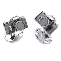 Deakin & Francis Sterling Silver Camera Cufflinks 2